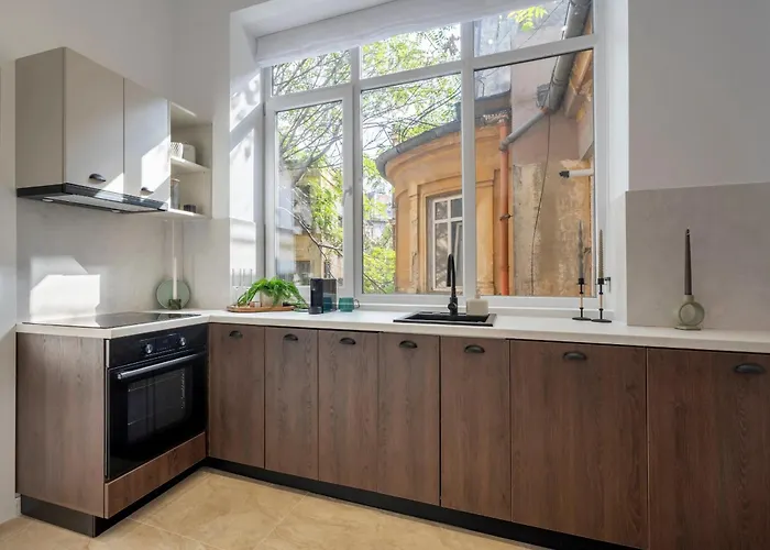 Apartmán Universitatii Designer 3br - Grand Windows High Ceilings & Balcony Views Bukurešť